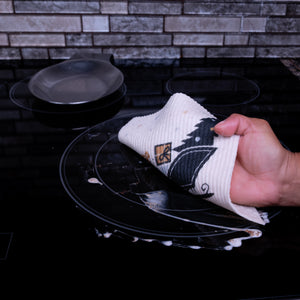 Christmas Sleigh Set of 3 (One of each design) Paper Towel Replacements | Swededishcloths