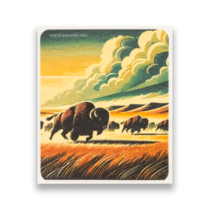 Eco-Friendly Swedish Dishcloths - Colorful Bison (Paper Towel Replacement)