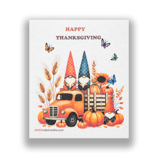 Eco-Friendly Swedish Dishcloths - Thanksgiving Gomes on Truck