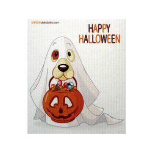 Mixed Halloween "B" Set of 3 cloths (One of each design) Swedish Dishcloths ECO Absorbent Cleaning Cloth - SWEDEdishcloths.com