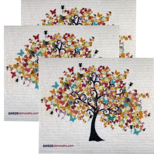 Swedish Dishcloth Set of 3 each Swedish Dishcloths SpringTree Design