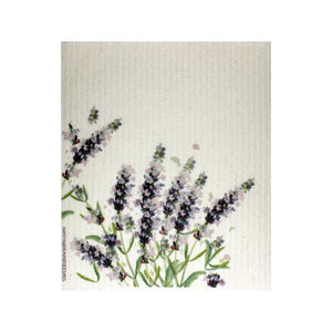 Swedish Dishcloths Mixed Purple Wildflowers Set of 3 cloths (one of each design) Eco Friendly Absorbent Cleaning Cloth - SWEDEdishcloths.com